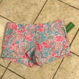 Lilly Pulitzer Jellies Be Jammin shorts